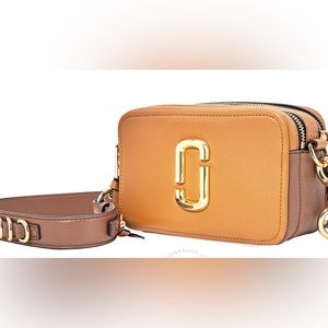 Marc Jacobs Softshot 27 Crossbody Bag - Acorn Multi Authentic M0014592